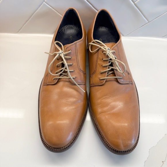 Cole Haan Men\'s Williams Postman Plain Brown Leather Oxford Dress Shoes 11.5 M main image 8